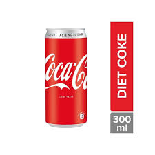 Diet coca cola 300 ml mrp 35/- (24pcs)